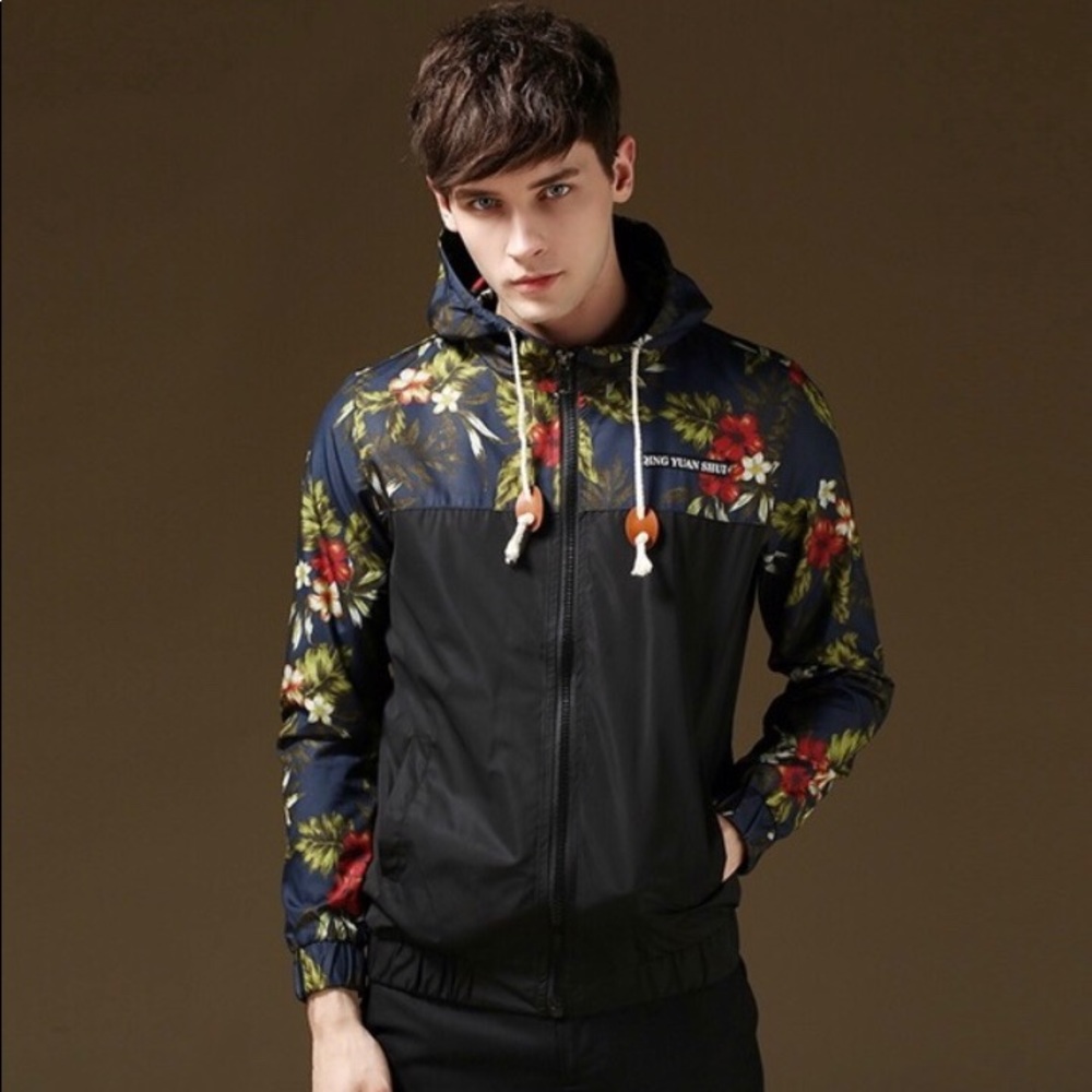 FLORAL PRINT JACKET